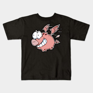 PIGS FLY Kids T-Shirt